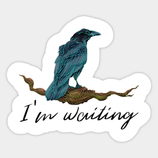 I'm waiting Sticker